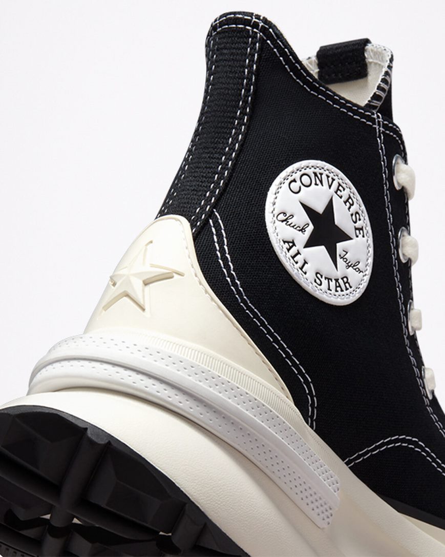 Tenisi Inalti Barbati Converse Run Star Legacy CX Negrii Albi | RO QRLZD241